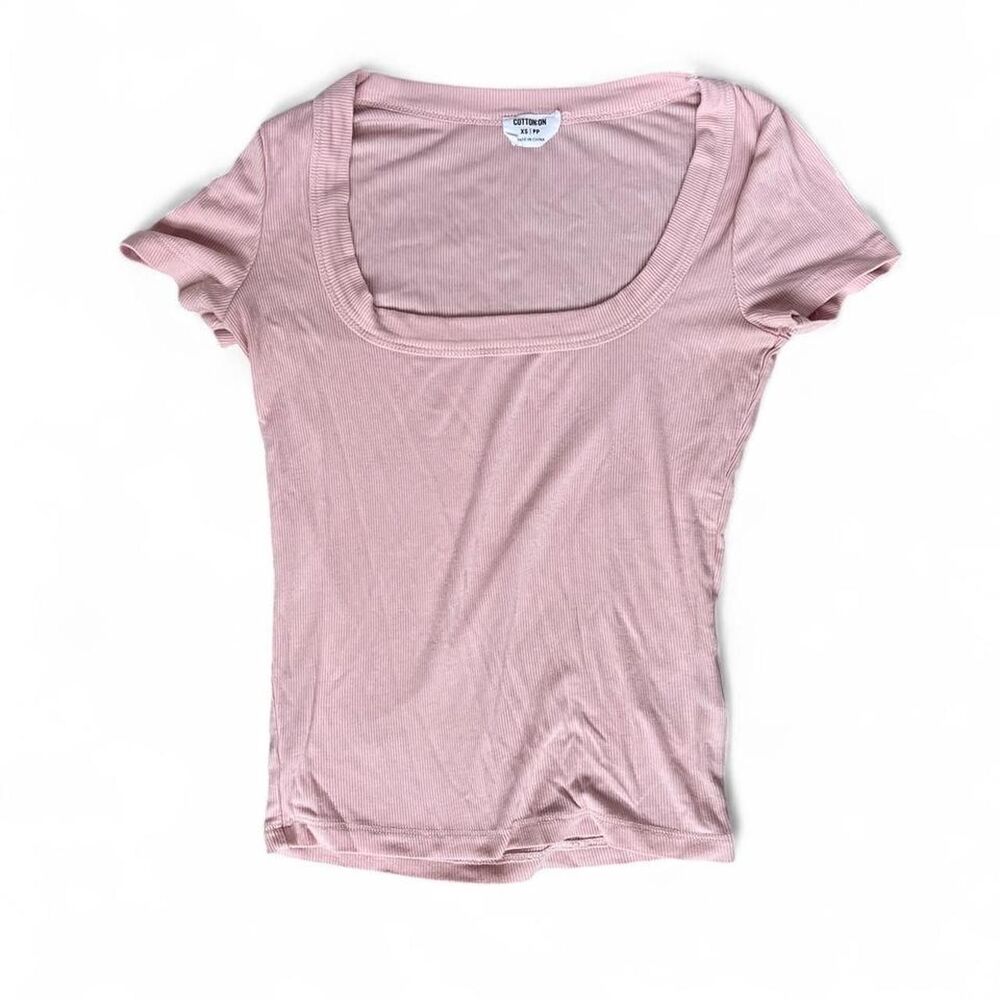 Cotton on Women's Pink T-shirt